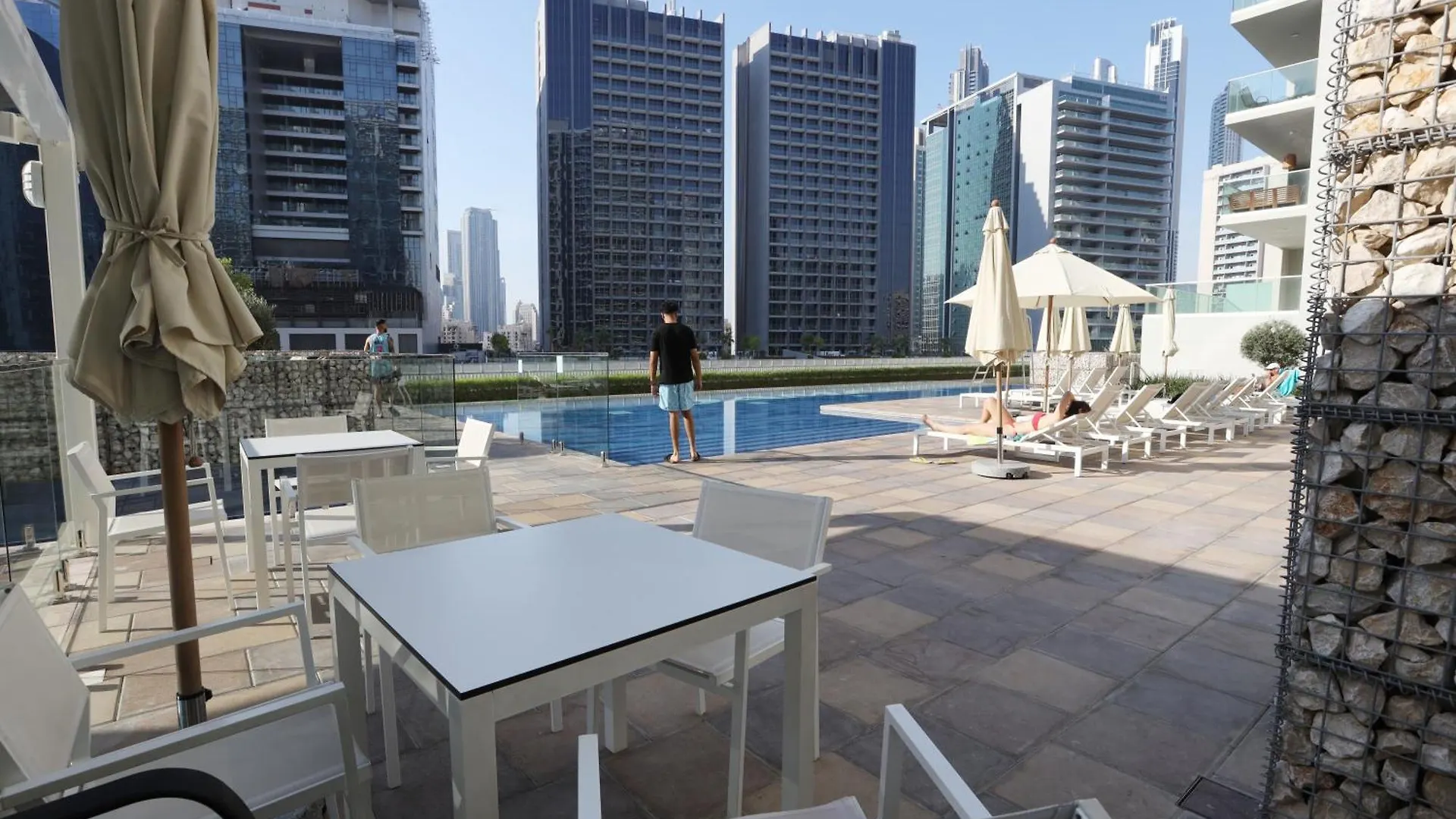 דובאי Brown Stone - City & Canal View Reva 0*,